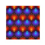 Background Colorful Abstract Small Satin Scarf (Square) Front