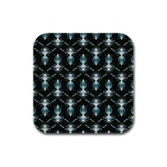 Seamless Pattern Background Rubber Square Coaster (4 Pack)  by Nexatart