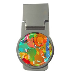 Background Colorful Abstract Money Clips (round) 