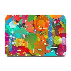 Background Colorful Abstract Plate Mats by Nexatart