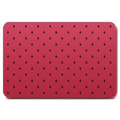 Watermelon Minimal Pattern Large Doormat  by jumpercat