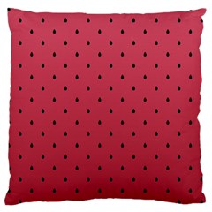 Watermelon Minimal Pattern Large Cushion Case (two Sides) by jumpercat