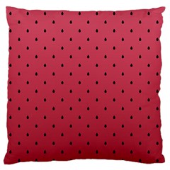 Watermelon Minimal Pattern Standard Flano Cushion Case (one Side) by jumpercat