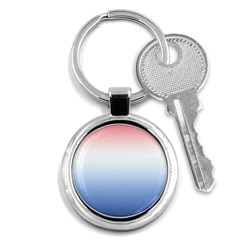 Red And Blue Key Chains (round)  by jumpercat