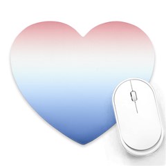 Red And Blue Heart Mousepads by jumpercat