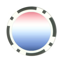 Red And Blue Poker Chip Card Guard by jumpercat