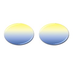 Sun Goes Down Cufflinks (oval)