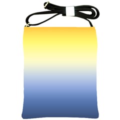 Sun Goes Down Shoulder Sling Bags by jumpercat