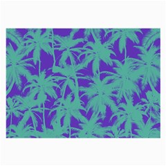 Electric Palm Tree Large Glasses Cloth (2-side) by jumpercat