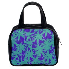 Electric Palm Tree Classic Handbags (2 Sides) by jumpercat