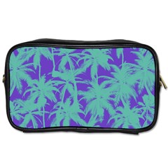 Electric Palm Tree Toiletries Bags by jumpercat