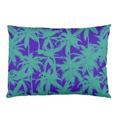 Electric Palm Tree Pillow Case (two Sides) by jumpercat