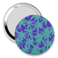 Electric Palm Tree 3  Handbag Mirrors by jumpercat