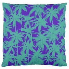 Electric Palm Tree Standard Flano Cushion Case (one Side) by jumpercat