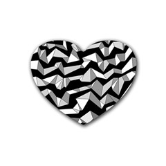 Polynoise Lowpoly Heart Coaster (4 Pack)  by jumpercat