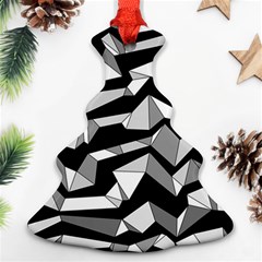 Polynoise Lowpoly Christmas Tree Ornament (two Sides) by jumpercat