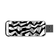 Polynoise Lowpoly Portable Usb Flash (two Sides) by jumpercat