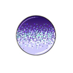 Purple Disintegrate Hat Clip Ball Marker by jumpercat