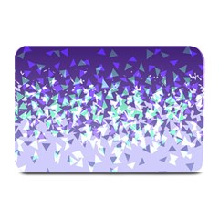 Purple Disintegrate Plate Mats by jumpercat