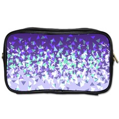 Purple Disintegrate Toiletries Bags by jumpercat