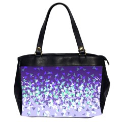 Purple Disintegrate Office Handbags (2 Sides)  by jumpercat