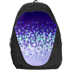 Purple Disintegrate Backpack Bag by jumpercat