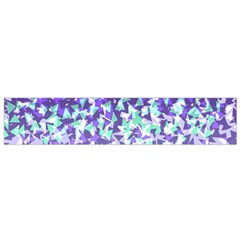 Purple Disintegrate Small Flano Scarf by jumpercat