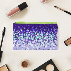 Purple Disintegrate Cosmetic Bag (xs) by jumpercat