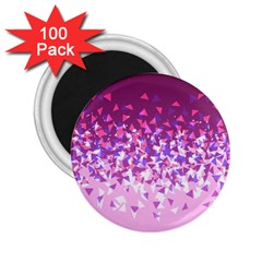 Pink Disintegrate 2 25  Magnets (100 Pack)  by jumpercat