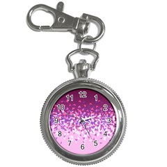 Pink Disintegrate Key Chain Watches by jumpercat