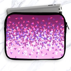 Pink Disintegrate Apple Ipad 2/3/4 Zipper Cases by jumpercat