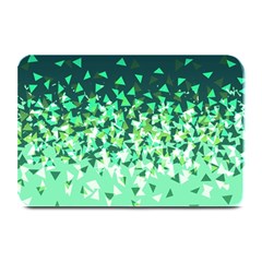 Green Disintegrate Plate Mats by jumpercat