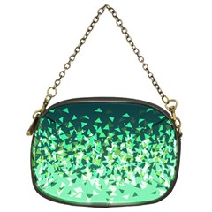 Green Disintegrate Chain Purses (two Sides)  by jumpercat