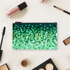 Green Disintegrate Cosmetic Bag (small)  by jumpercat