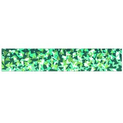 Green Disintegrate Large Flano Scarf  by jumpercat