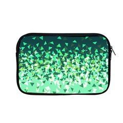 Green Disintegrate Apple Macbook Pro 13  Zipper Case by jumpercat