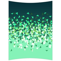 Green Disintegrate Back Support Cushion by jumpercat