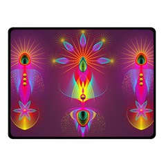 Abstract Bright Colorful Background Fleece Blanket (small) by Nexatart