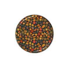 Pattern Background Ethnic Tribal Hat Clip Ball Marker by Nexatart