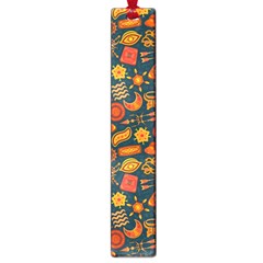 Pattern Background Ethnic Tribal Large Book Marks by Nexatart