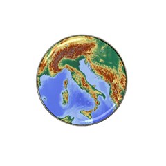 Italy Alpine Alpine Region Map Hat Clip Ball Marker by Nexatart