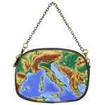 Italy Alpine Alpine Region Map Chain Purses (One Side)  Front