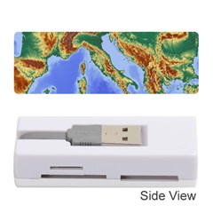 Italy Alpine Alpine Region Map Memory Card Reader (stick)  by Nexatart