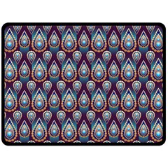 Seamless Pattern Pattern Double Sided Fleece Blanket (large)  by Nexatart