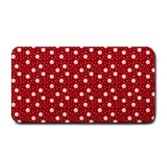 Floral Dots Red Medium Bar Mats