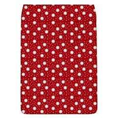 Floral Dots Red Flap Covers (L) 