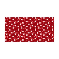 Floral Dots Red Yoga Headband