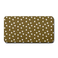 Floral Dots Brown Medium Bar Mats by snowwhitegirl