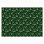 Dinosaurs Green Large Glasses Cloth (2-Side) Front