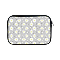 Daisy Dots Grey Apple Ipad Mini Zipper Cases by snowwhitegirl